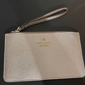 Skate spade wristlet